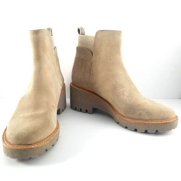 Like New Dolce Vita Huey H20 Dune Suede Boots Size 10. S633 - Picture 1 of 6